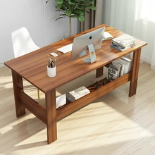 Computer Desk Desktop Home Desk Student Writing Desk Simple Modern Office Solid Wood Color Simple Small Table Bedroom