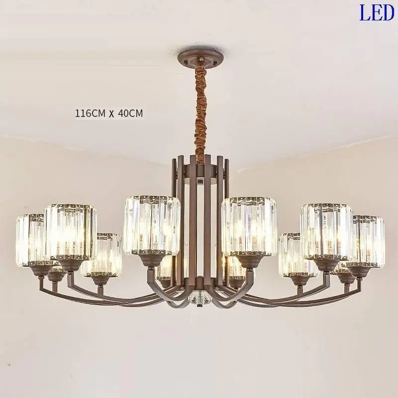 Кухня Современный свет Кристалл Lampen Industrieel Luminaria Lampara де Techo Colgante Moderna подвесной светильник