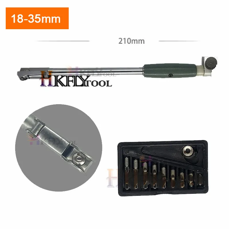 Inner Diameter Measurement Gauge Rod Set with Probe (No Indicator) - Precision Tool Accessories