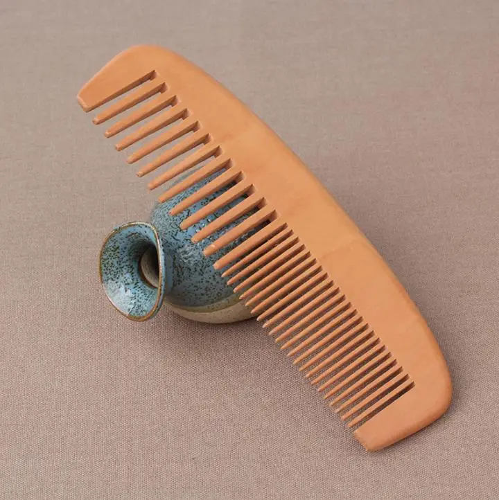 

Расческа для бороды ручной работы, толстая и грубая деревянная расческа для волос, 50 шт, SN766