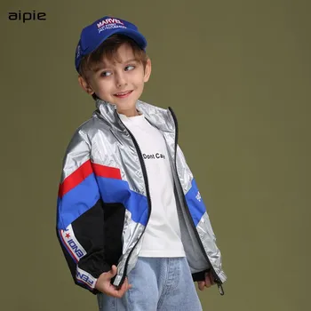 

New 2020 Spring Children Jackets Coats New Fashion Color matching Zipper Boy's Hooded Jackets For Kids Coats