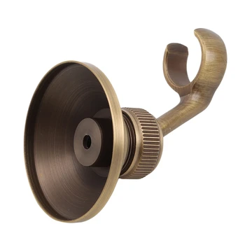 

Copper Shower Seat Rotating Antique Color Shower Handheld Shower Socket Bathroom Shower Socket Bathroom Supplies