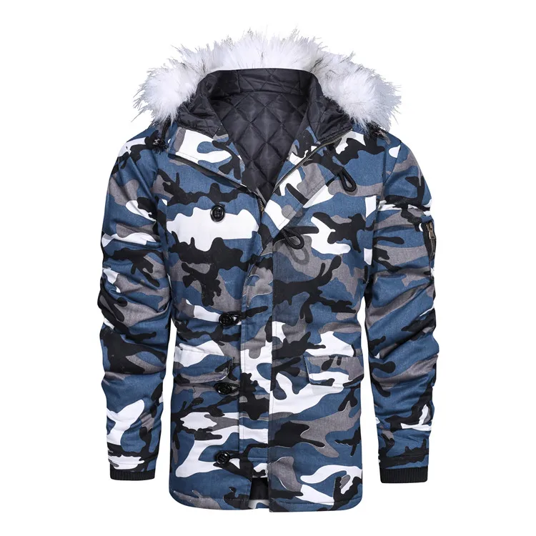 Moutainskin, новинка, зимняя мужская парка, пальто, теплый хлопок, камуфляжная куртка, толстая, мужская, повседневная, зимняя куртка, Мужская брендовая одежда, SA847