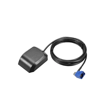

uxcell 1 Pcs GPS Active Antenna FAKRA-C Plug 90-Degree 28dB Aerial Connector Cable Magnetic 3.0 Meters for Car GPS Port
