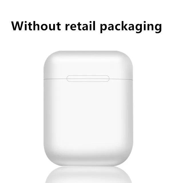 without packaging I12 TWS беспроводные наушники Мини Bluetooth динамик 5,0 стерео сабвуфер для IPhone Android телефон Handsfree Tws Blutooth Altavoz - Цвет: without packaging