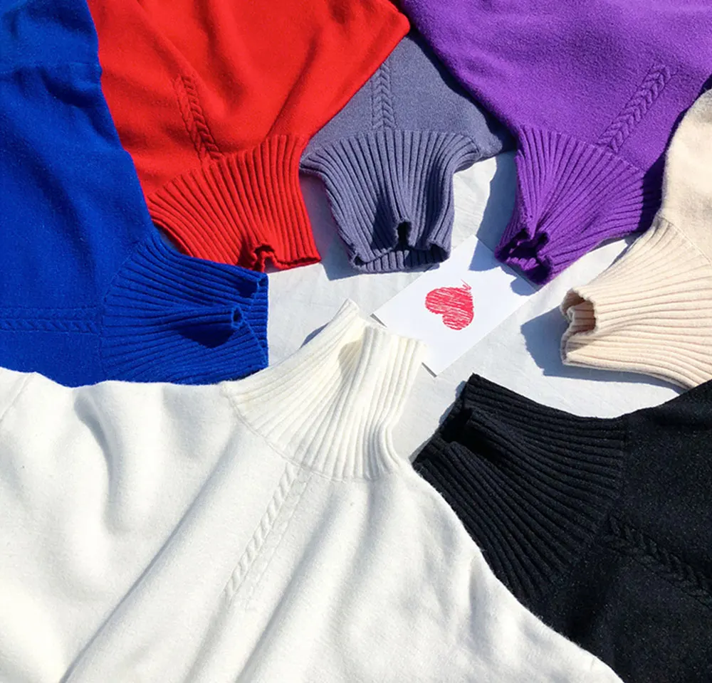 Liketkit мужские Весенние Новые свитера с высоким воротом, мужские корейские пары, модные однотонные теплые пуловеры, мужские вязаные свитера, 7 цветов