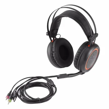 

Wired Gaming Headphones A6L USB 7.1 Stereo Surround Sound Over-Ear Game Headset Earphone with Microphone for Computer Gamer