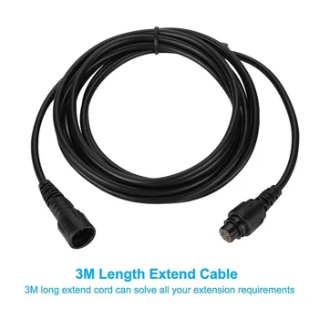 

Replacement Safe Portable Durable Microphone Extension Cable 3 Meters Vehicle Tool Auto Extend Car Radio For Hytera MD780