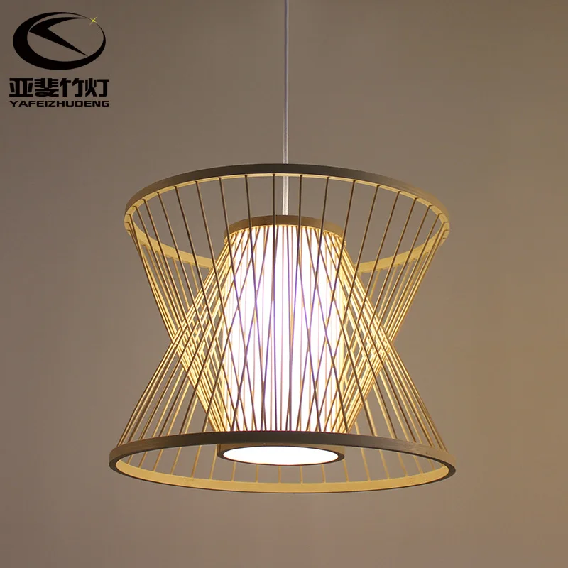 

Southeast Asia Chandelier zhu bian deng Japanese Style Zen Style Restaurant Tea Room Lamps New Chinese Style Clubhouse Corridor