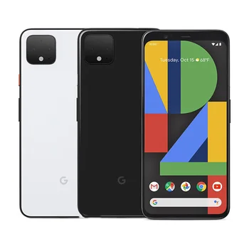 Перейти на Алиэкспресс и купить Новый оригинальный смартфон Google Pixel 4, 4G, Snapdragon 855, Восьмиядерный, 5,7 дюйма, 6 ГБ ОЗУ 64 Гб/128 Гб ПЗУ, NFC Face ID