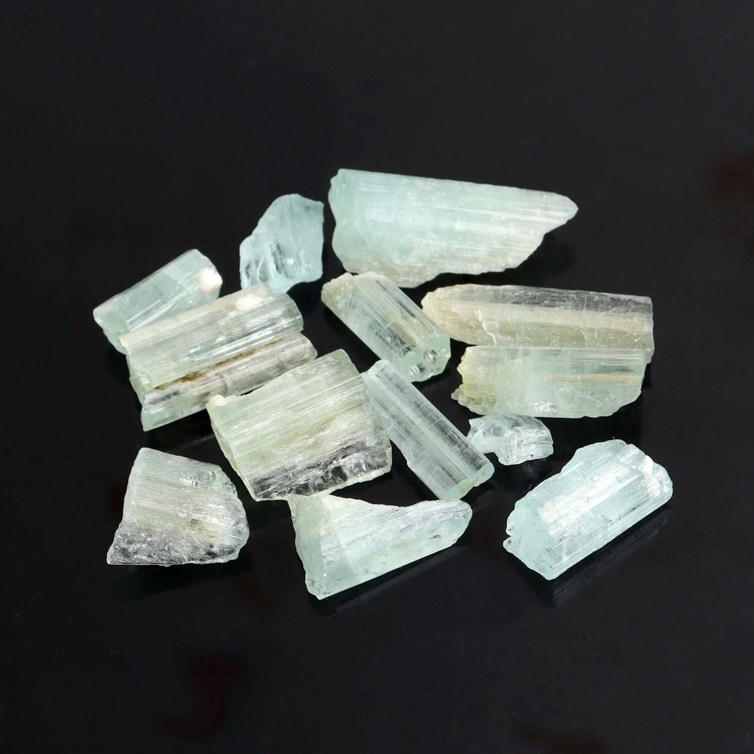 25Ct/упаковка редкие натуральные зеленые бериловые драгоценные камни грубые