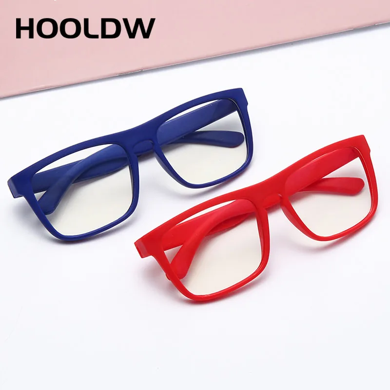 Blue Light Blocking Glasses Kids Glasses Boy Girl Square Computer Clear Eyeglasses Children Optical Frame Oculos UV400