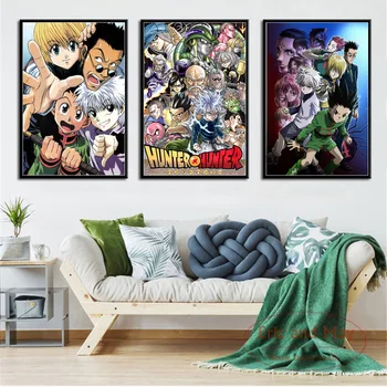 

Hunter X Hunter Classic Posters And Prints Japan Anime Canvas Painting Wall Pictures For Living Room Movie Decorative Home Decor