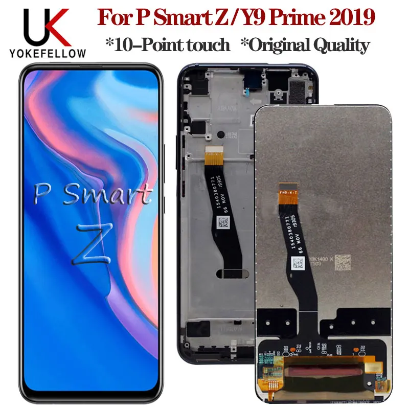 ЖК экран для Huawei Y9 Prime 2019/P smart Z дигитайзер в сборе 2019 дисплей P Smart LCD|Экраны