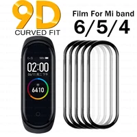 9D Screen Protector für Xiaomi Mi Band 4 5 6 Voll Gebogen Uhr Film für Miband 4 5 6 Weichen bildschirm Schutz Uhr Zubehör