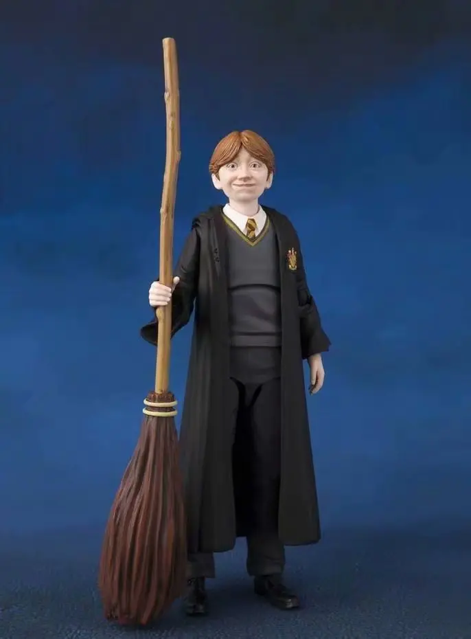 3 стиля Figuarts камень волшебника молодой Гермиона Рон Поттер милая кукла Фигурка Коллекционная модель игрушки кукла - Цвет: RON in box