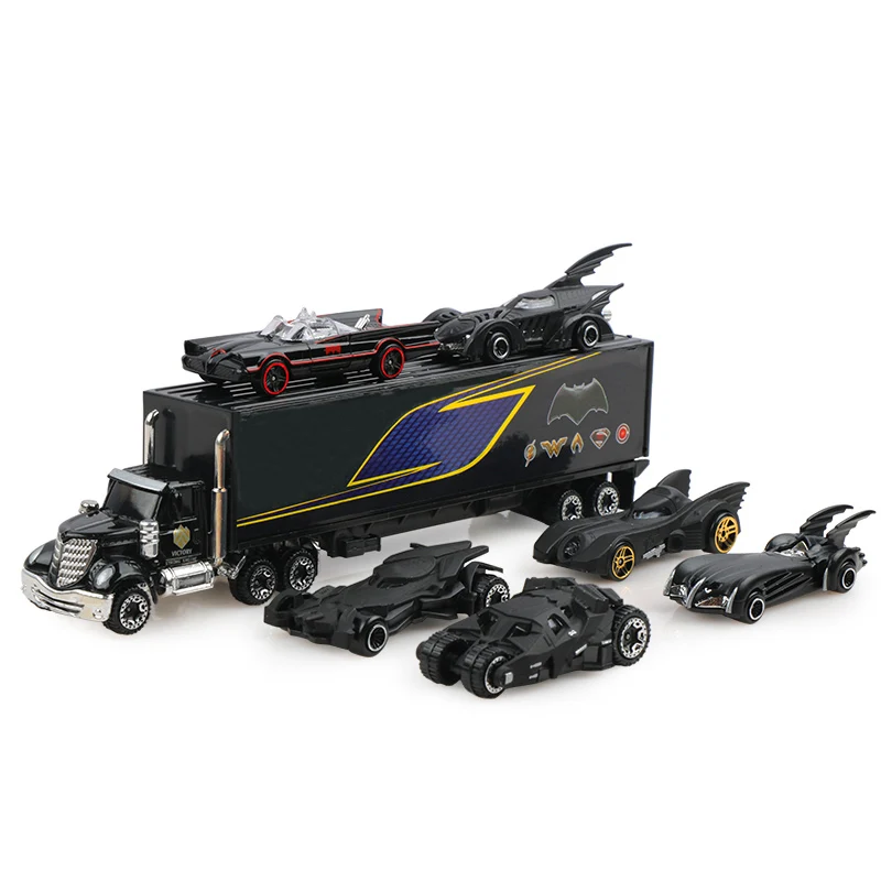 7pc Batman Truck Cars Set DC Comics Batmobile DieCast Model Cars Toys Kids Gift 