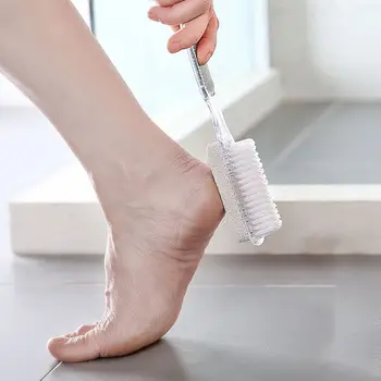 

1pc Foot Scrubber Cleaner Brush File Dead Skin Callus Remover Shower Massager Exfoliating Pedicure SPA Cleaning Tools Foot Care