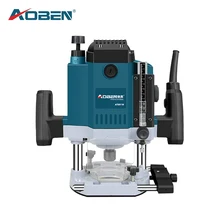 AOBEN Woodworking Electric Trimmer Router 1800W Milling Machine 1/2 Collet Chuck Hand Carving Machine Wood Router Power Tools