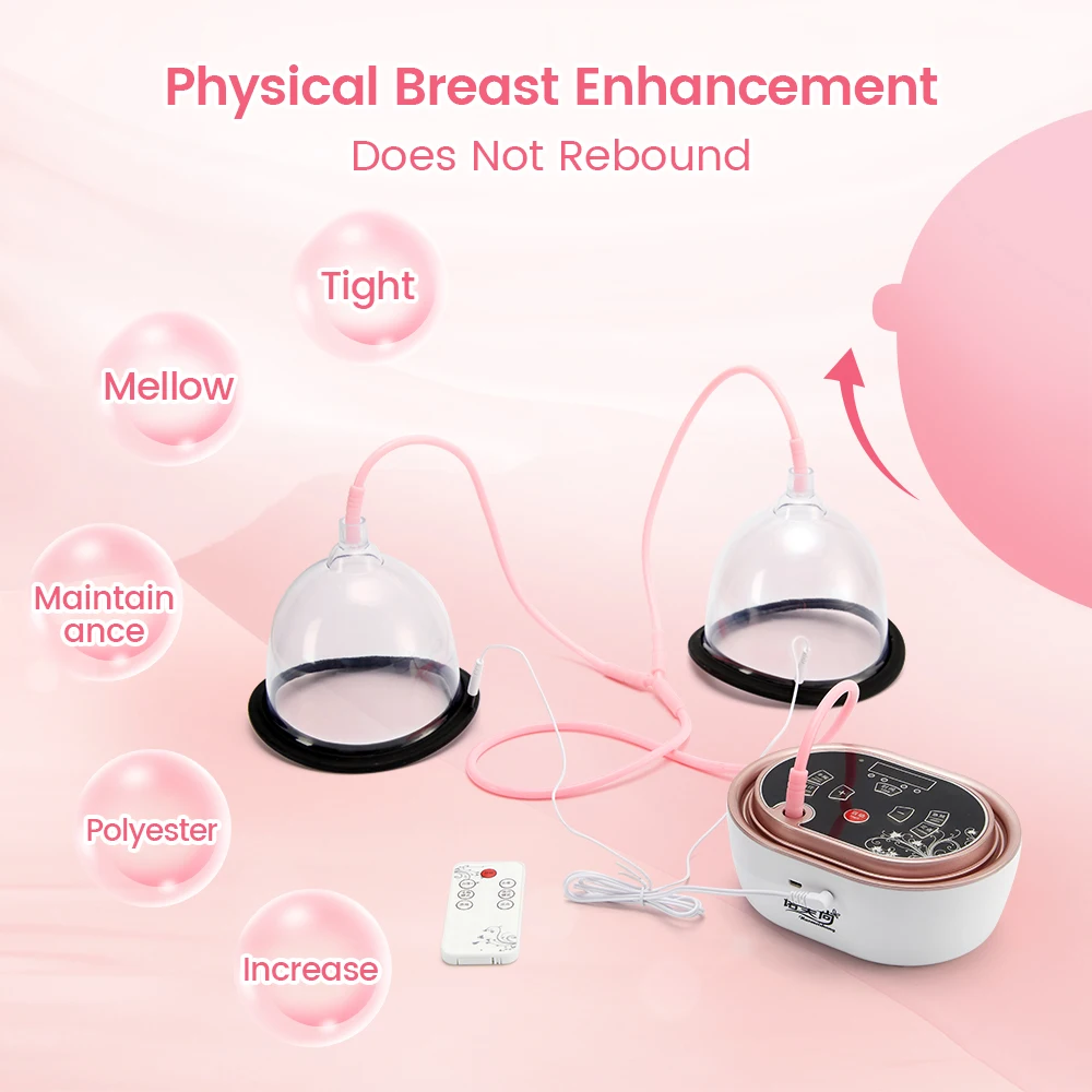 Electric C Cup Breast Pump Vacuum Breast Enlarger Enhancer Equipment