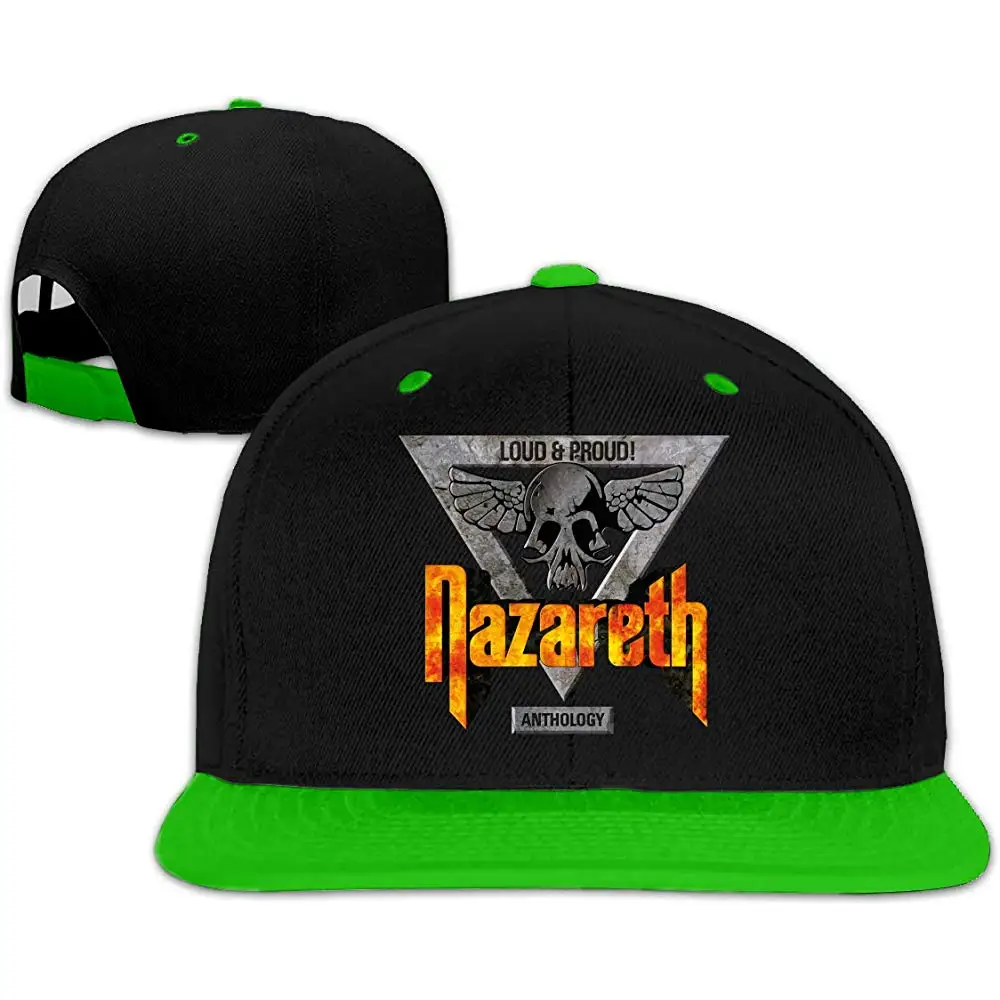 BudSoto Nazareth жесткий рок группа унисекс Регулируемая Шляпа Стильная хип-хоп бейсболка красный