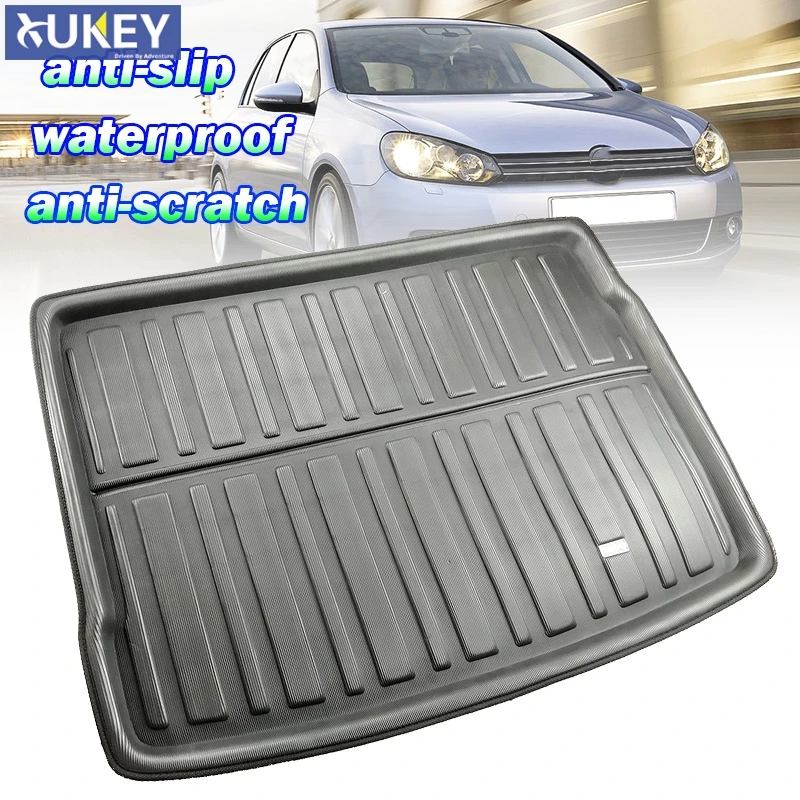 

Rear Trunk Liner Boot Cargo Mat Tray Floor Luggage Carpet Protector For VW Golf 5 6 Golf GTI R R32 Rabbit MK5 MK6 2004-2014