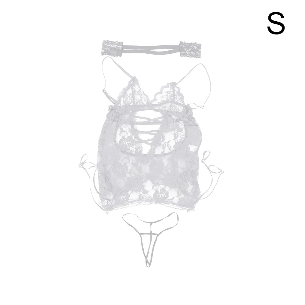 IKOKY кружевные ажурные эротические костюмы с перекрестным поясом, жилет, костюм, сексуальное нижнее белье, открытая промежность, сексуальная одежда для сна, Экзотическая одежда