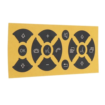 

1 Set Car Steering Wheel Control Button Repair Stickers Decals New For Mercedes For Benz Car Stickers Fix Faded Ugly Buttons
