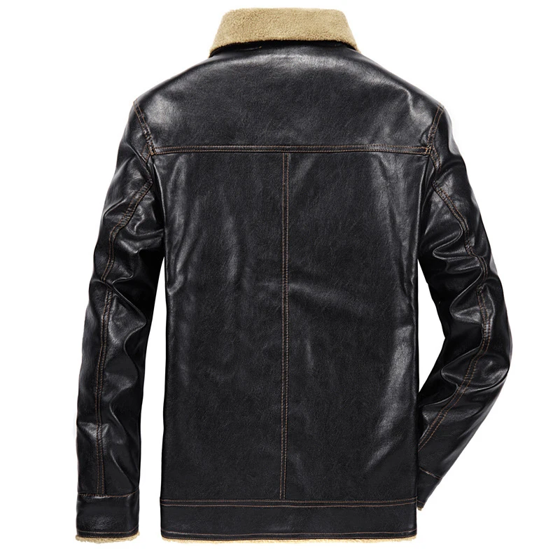 Xiu Luo/брендовая зимняя куртка из искусственной кожи для мужчин, куртка пилота ВВС MA1, Толстая Теплая мужская куртка с меховым воротником, тактическая Мужская куртка s