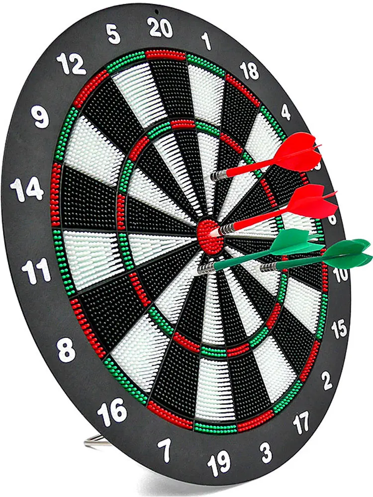 Multicoloured Darts Practice Rings Pro Target Pack