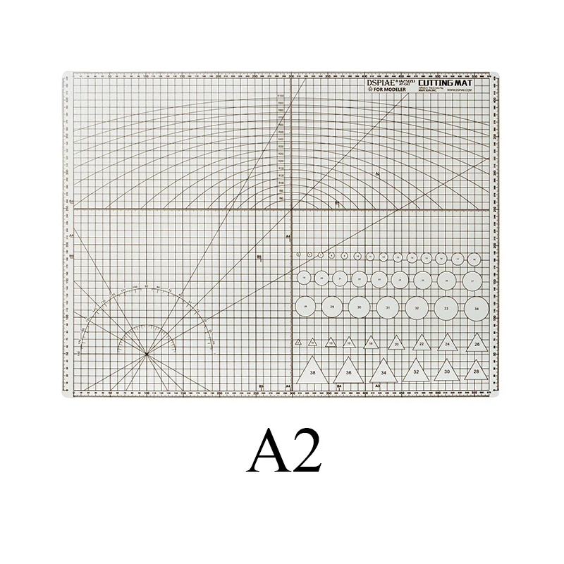 Режущие штампы AT-CA4/A3/A2 режущий коврик(A4/A3/A2 размер)(2 мм утолщенного типа) штампованная для скрапбукинга новые детали ручного инструмента