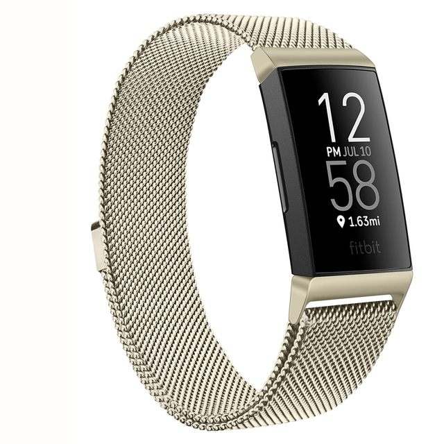 Magnetic Milanese Strap For Fitbit Charge 4 3 Band Replacement Wristband Watchband For Fitbit Charge 3 SE Strap Men Female