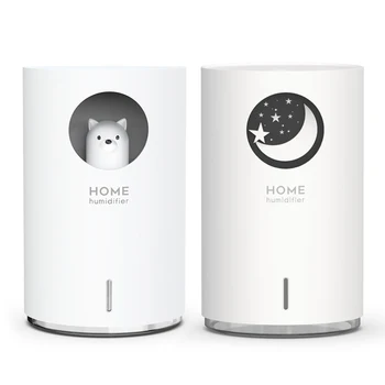 

700ml Home Appliances USB Humidifier diffuser Pet Ultrasonic Mute Mist Aroma Air Oil Diffuser Color LED Lamp Humidificador