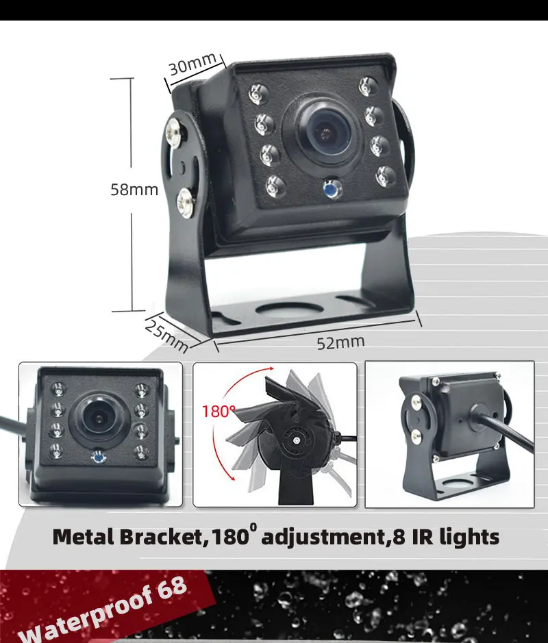 15m - Câble Vidéo RCA Mâle à Mâle, 6M, Pour Caméra De Recul De Voiture - Foto 8