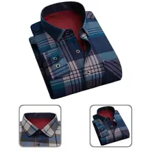 

Terrific Formal Shirt Pockets Thermal Lapel Formal Shirt Autumn Shirt Winter Shirt