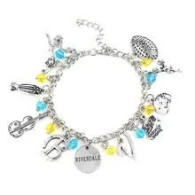 Браслет-Шарм ривердейл, вдохновленный ТВ, все логотипы браслет, женская бижутерия в подарок