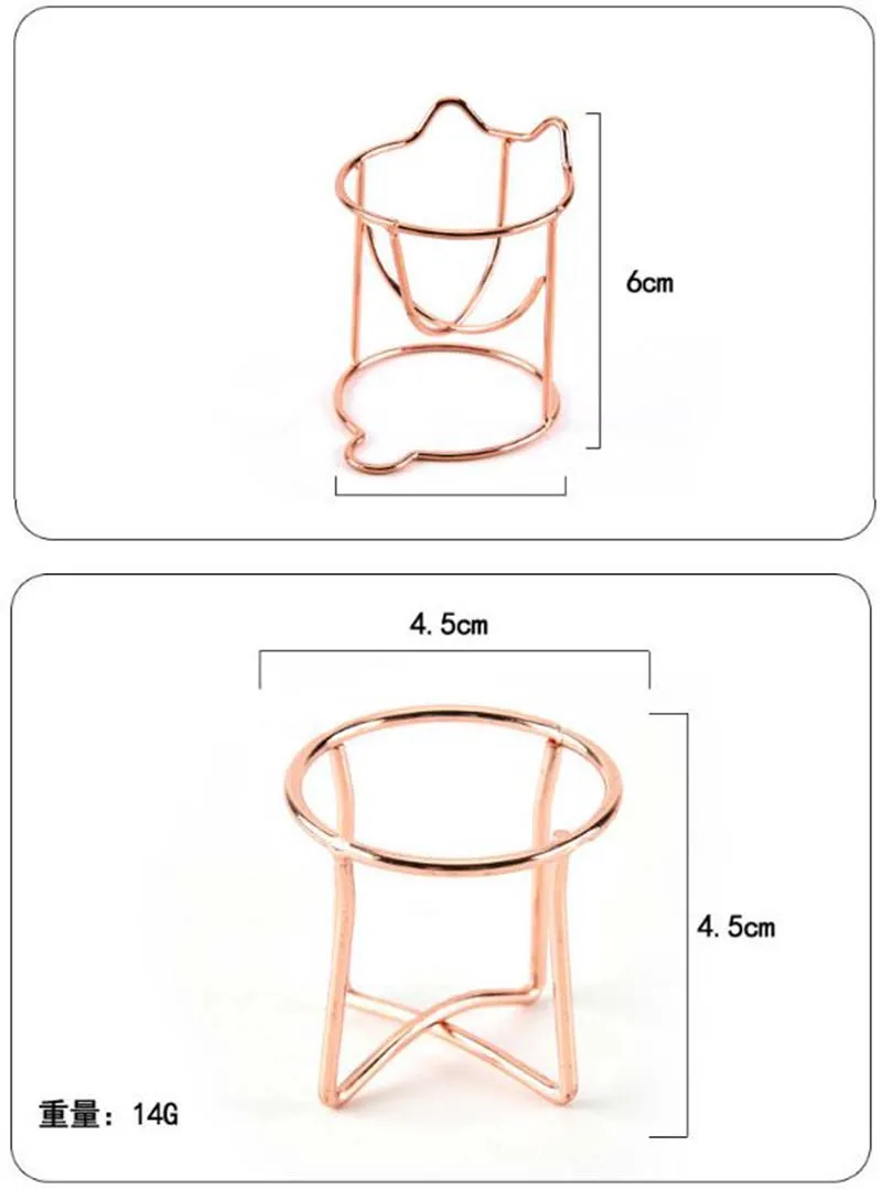 Декоративный металл пуф для макияжа стойка мини сушильная вешалка Красота косметический порошок спонж для макияжа стойка для домашних запасов губка сушильная подставка держатель