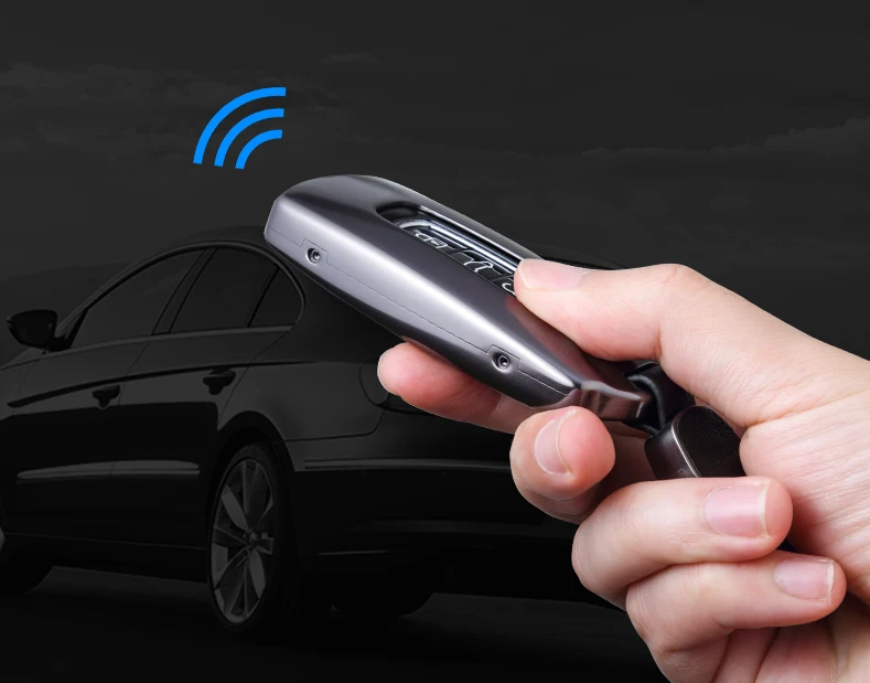 Алюминиевый сплав автомобильный чехол для ключей для Volkswagen VW Touareg Fob брелок держатель дистанционного автомобиля-Стайлинг