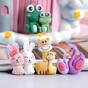 

Resin Mini Animals Friend Flatback Cabochon DIY Decorative Craft Scrapbooking Accesssory