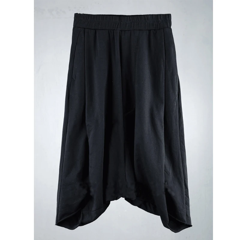 Брюки Harun мужские с подвесным шаговым швом Модные свободные повседневные штаны