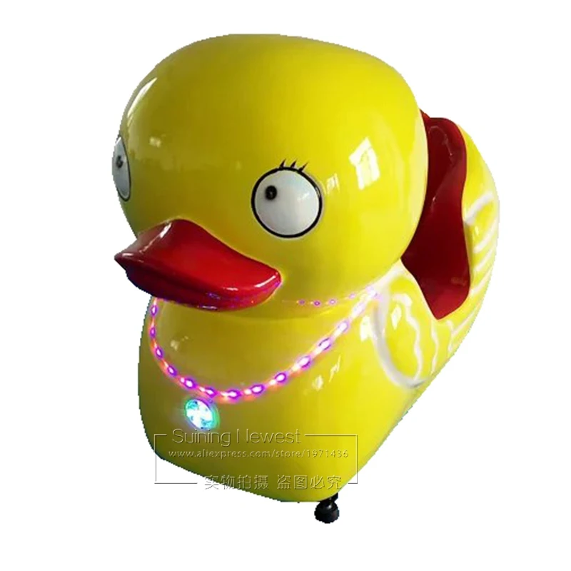 Guangzhou China Factory Low Price Indoor Coin Operated Amusement Arcade Game Swing Machine Yellow Duck Fiberglass Kiddie Rides celestial realm the yellow mountains of china