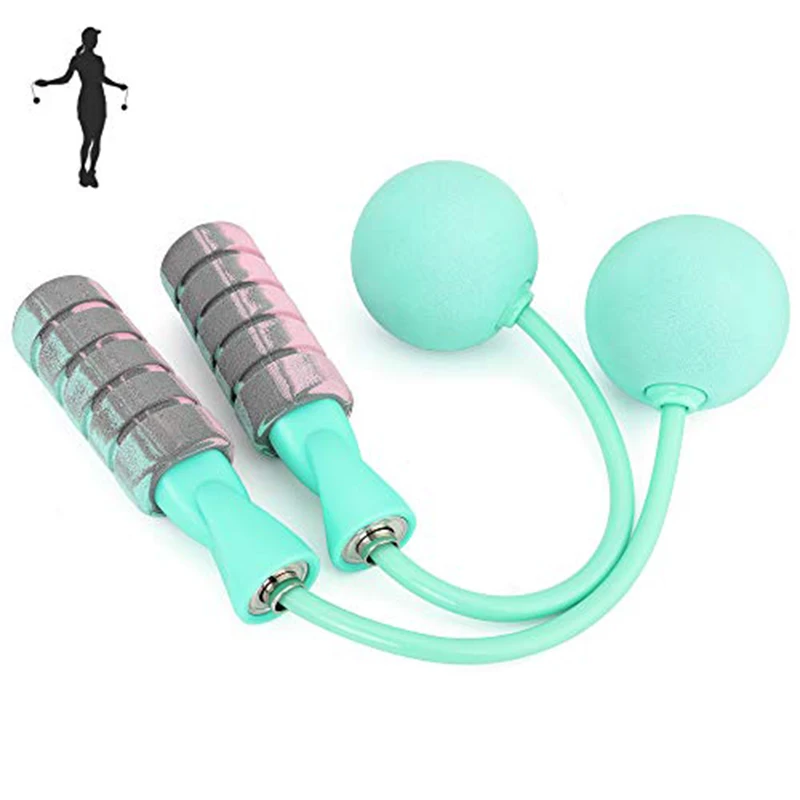 Jump Rope Training Ropeless Skipping Rope Fitness Weighted Cordless Jump Rope 