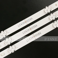 15 шт. 7 светодиодный s 830 мм светодиодный подсветка полосы для LG 43UK6300PLB 43UJ634V 43LJ61_FHD_L LC43490059A LC43490058A Innotek 17Y 43inch_A