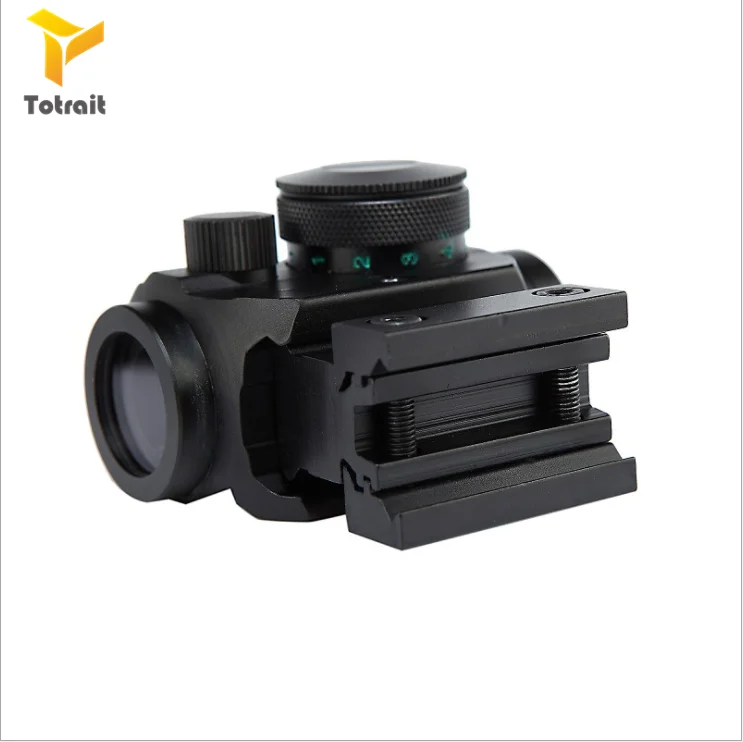 Тактический Мини 1X24 T1 красный зеленый точечный прицел с подсветкой снайперский рифоскоп с QD креплением и низким креплением Охотничье пневматическое Ружье прицел