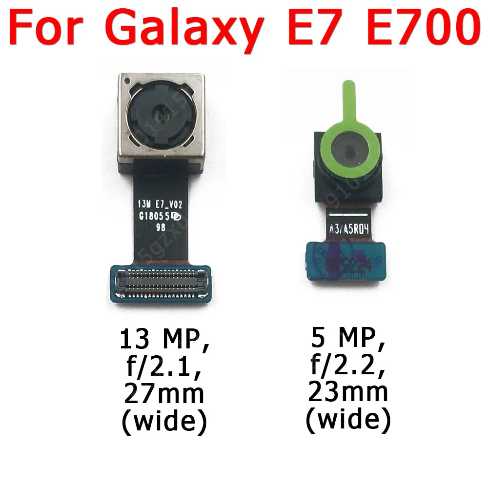 Оригинальная передняя и задняя камеры для Samsung Galaxy E5 E7 E500 E700 модуль основной