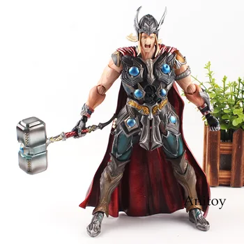 

Marvel Universe Variant Play Arts Kai Figure Avengers Thor Action Figure Toy 26cm Marvel Thor Figure