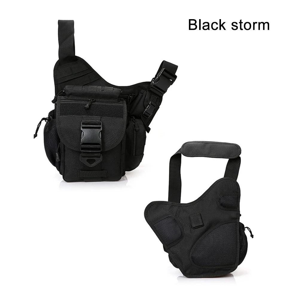 1pc Army Fan Shoulder Multifunctional Bag Outdoor Sports Messenger Lure Bag Nylon Durable Camera Crossbody Bag Fishing Gear Bag
