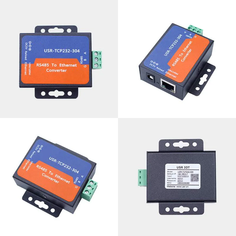 USR-TCP232-304 RS485 to Ethernet Serial Server TCP/IP Networking Communication Equipment