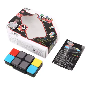 

4 Game Modes Magic Cube Flip Slide Cube Puzzle Toy with Light Speed Level Memory Multiplayer Modes Electronic Education Toys