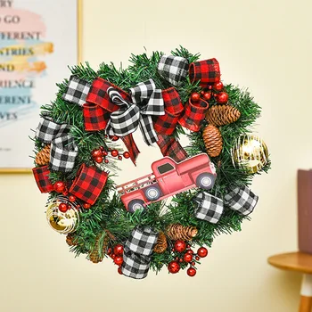 

Christmas Decorations Christmas Decorations for Home Outdoor Garland Tengtiao Venue Layout Props Wreath Decoration Door Hanging